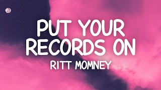 Ritt Momney  Put Your Records On Lyrics [upl. by Merrili]