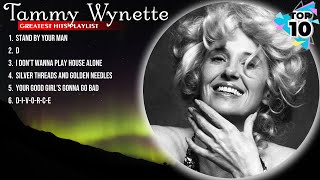 Tammy Wynette Greatest Hits Full Album  Best Songs Of Tammy Wynette HQ [upl. by Aufmann]