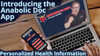 Introducing the Anabolic Doc App  Personalized Health Information for Men [upl. by Emil]