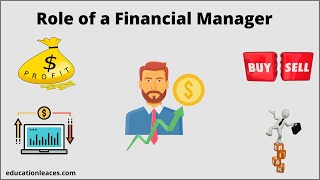 Role of financial manager  Functions of a Finance Manager [upl. by Enilesoj]