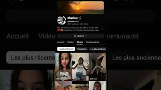 Marina ma Youtubeuse préféré Marina la plus belle Marina la meilleure youtubeuse Marinam741 [upl. by Harold]