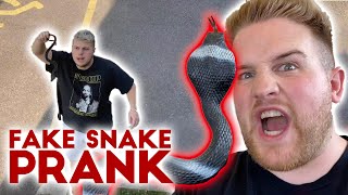 ULTIMATE FAKE SNAKE PRANK [upl. by Rockie938]