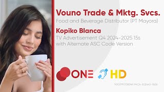 Kopiko Blanca TV Ad 20242025 15s with Jane de Leon Philippines with Alt ASC Code CCHD [upl. by Ahsikrats146]