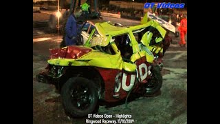 DT Videos Open Unlimited cc Banger Racing  Highlights  Ringwood Raceway [upl. by Lerraj]