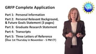 NSF GRFP Video Part 3 GRFP Application [upl. by Borszcz]