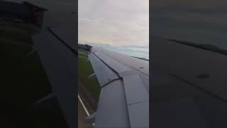 Flight Edelweiss A320 HBJLP take off from Zurich to Heraklion WK348 [upl. by Vial]