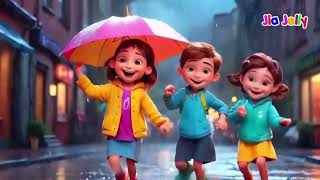 Rain Rain Go Away Kids Rhymes for Rainy Days  Cartoon Animation Rhymes for childernkids songs [upl. by Spindell238]