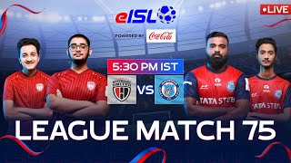 LIVE eISL  Match 75  North East United FC vs Jamshedpur FC  Midtable Madness [upl. by Tobe]