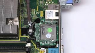 PowerEdge R230 RemoveInstall iDRAC Ports Card [upl. by Afatsom501]