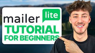 Mailerlite Tutorial For Beginners 2024 Beginner Guide [upl. by Anahsit]