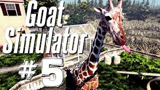 Goat Simulator How to Unlock The Feather Goat Ostrich Tips amp Tricks [upl. by Enitram279]