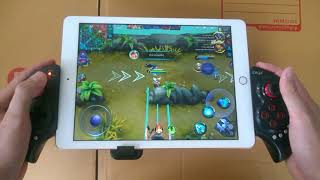 play mobile legends gamepad in ipad ios12 [upl. by Voltz]