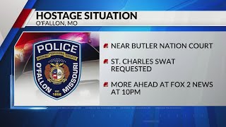 OFallon police and St Charles SWAT respond to incident near Mexico Road [upl. by Purington695]