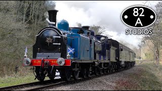 Spa Valley Railway  Scottish Steam Up  Saturday 2nd April 2022 [upl. by Nemrak]