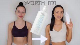 Bondi Sands Pure Self Tan Foaming Water Review  Demo [upl. by Dina508]