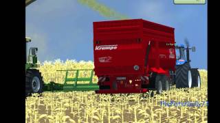 LS 2013 Ensilage  Krone Big X1000 amp New Holland T7030 amp Rolland 2030  ETA de Savoie  HD [upl. by Eseyt407]