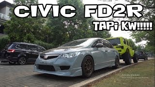 COBAIN HONDA CIVIC FD TYPE R WANNABE  CARVLOG INDONESIA 131 [upl. by Oijimer84]