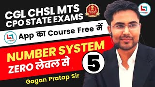 Number System by Gagan Pratap sir  Lecture  5 SSC  SSC CGLGD CHSLMTS amp other compatative exam [upl. by Neidhardt]