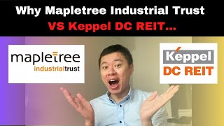 Why Mapletree Industrial Trust SGXME8U VS Keppel DC REIT SGX AJBU Data Centre REITS in SG [upl. by Nivej]