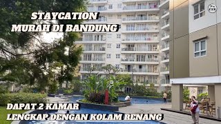 REVIU APARTEMEN GATEWAY PASTEUR BANDUNG TIPE JADE 2 BR DENGAN 2 KAMAR TIDUR [upl. by Ahsurej]