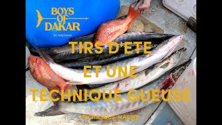 PECHE SOUS MARINE  TIRS DETE ET 1 TECHNIQUE A LA GUEUSE  MAJCAAM  BOYS OF DAKAR  Ep285 [upl. by Haimrej375]