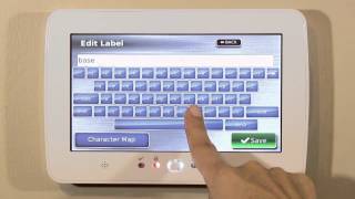 DSC PowerSeries TouchScreen Keypad PTK5507 Overview [upl. by Monti]