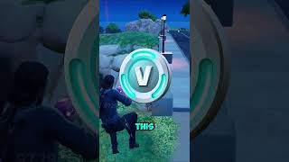 I hid a free v bucks code in this video 😳 shorts fortnite vbucks [upl. by Benedic]