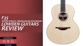 Lowden Guitars  F35 Madagascar Rosewood [upl. by Price]