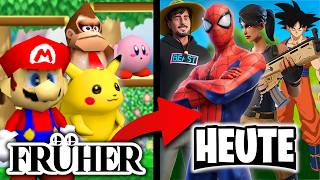 Die Geschichte der Gaming Crossover [upl. by Airotal]