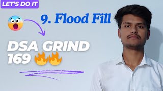 9 Flood Fill  DSA grind 169  733 Flood Fill [upl. by Willms587]