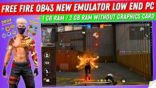 2024 Lenovo Emulator Best For Low End PC Free Fire OB43 New Update  Best New Emulator For PC [upl. by Idnam]