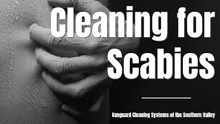 Cleaning for Scabies [upl. by Saltzman594]