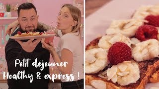 ♡• RECETTE PETIT DEJEUNER HEALTHY EN COUPLE  LES NINOUS •♡ [upl. by Frazier]