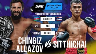 NEXTLEVEL Striking War 👊 Chingiz Allazov vs Sitthichai Full Fight [upl. by Cutty]