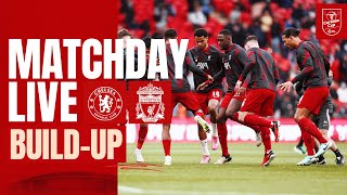 Carabao Cup Final Buildup LIVE from Wembley Stadium  Chelsea vs Liverpool [upl. by Ahsatel]