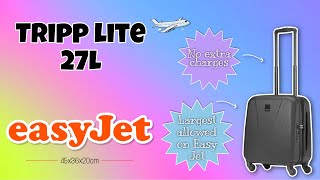 Tripp Lite 27L underseat cabin case FREE with EasyJet [upl. by Ellehcam279]