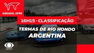 PORSCHE CUP  CLASSIFICAÇÃO AO VIVO  ETAPA DE TERMAS DE RÍO HONDO [upl. by Ivor]