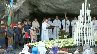 Chapelet du 8 décembre 2023 à Lourdes [upl. by Bremen]