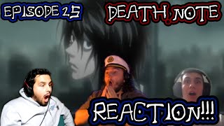 The Custodians REACT to Death Note Episode 25 for whom the bell tolls [upl. by Llerroj672]