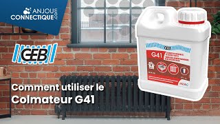 Comment utiliser le colmateur microfuites G41 de Geb [upl. by Ringo]