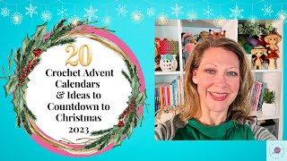 20 Crochet Advent Calendars and Ideas to Countdown to Christmas 2023🎄🎅🏻amigurumi crochet [upl. by Bink]