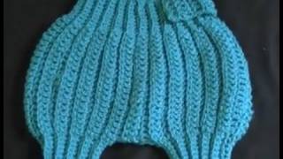 How to Crochet a DiaperNappy Cover Part 1 of 4  Cats One Peice Wonder [upl. by Nare]