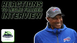 Reactions To Leslie Frazier Interview [upl. by Nnylsia323]