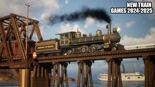 Top 15 Upcoming Train Games 2024  2025  Management Train Games [upl. by Jaala]