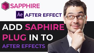 How to Add Sapphire Plugin in After Effects EASY METHOD [upl. by Dorri413]