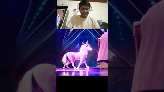 3D illusion making horse🤯 shivashorts8958 shorts youtubeshorts ytshorts impossible [upl. by Aytnahs725]