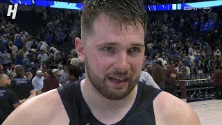 Luka Doncic talks Game 6 win vs OKC Thunder FULL Postgame Interview 🎤 [upl. by Sandi]