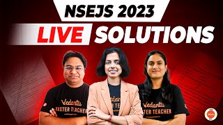 NSEJS 2023 Paper LIVE Solution  Junior Science Olympiad  IJSO  Physics  Chemistry  Biology VOS [upl. by Guadalupe]