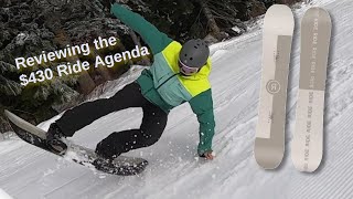 430 Ride Agenda Snowboard Review  Motionboardshop [upl. by Feodora]