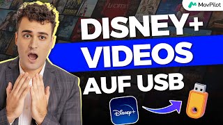 Disney Plus Videos auf USB Stick übertragen und speichern  Anleitung 2024 [upl. by Malvino]